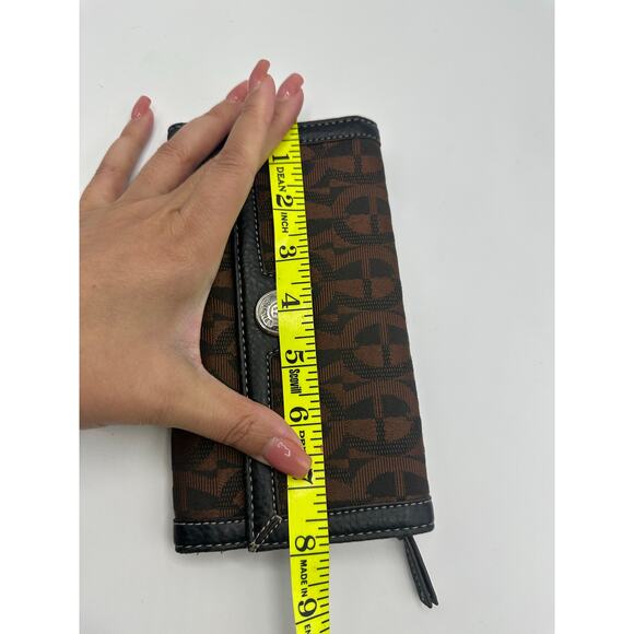 Etienne Aigner Vintage Checkbook Wallet - Picture 6 of 7